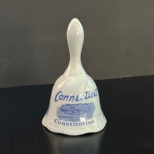 Vintage Connecticut Constitution Souvenir Bell.